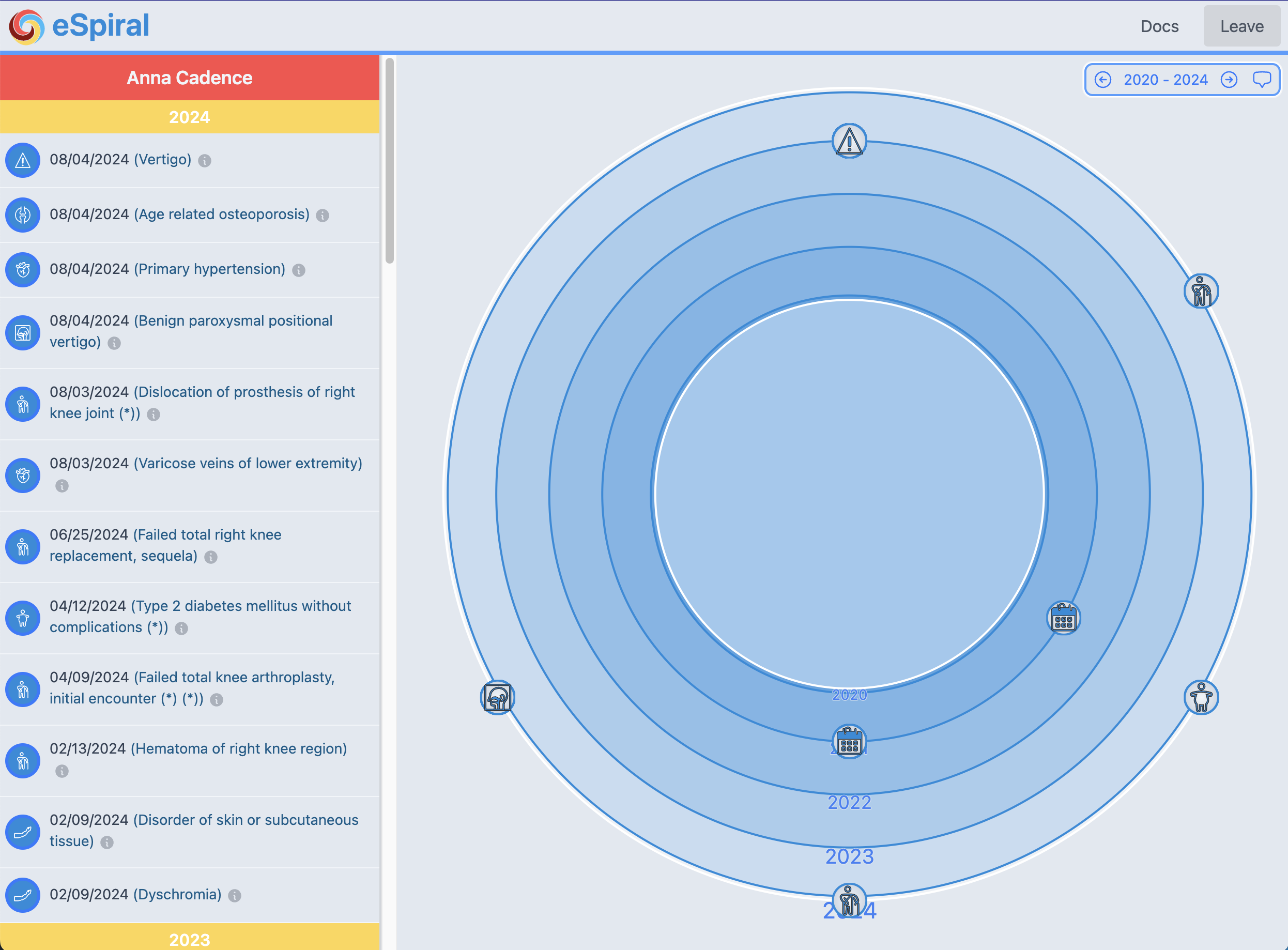 eSpiral Features